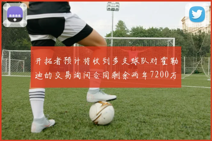 开拓者预计将收到多支球队对霍勒迪的交易询问合同剩余两年7200万